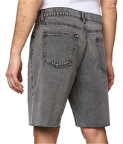 LAZER Mens Loose-Fit Casual Denim Shorts, view 4