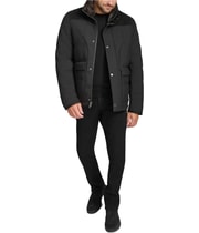 Andrew Marc Mens Brampton Snap-Front Field Jacket, view 4