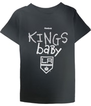 Reebok Boys Kings Baby LA Logo Graphic T-Shirt in Black