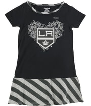 Reebok Girls LA Kings Drop Waist Dress