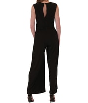 Robbie Bee Womens Belted Jumpsuit, view 2
