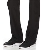 Reebok Womens Highrise Running Tapered Compression Leggings Athletic Pants in Black, image 4 of 4