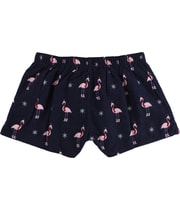 P.J. Salvage Womens Flamingo Pajama Shorts, view 2
