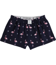 P.J. Salvage Womens Flamingo Pajama Shorts