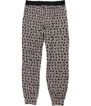 P.J. Salvage Womens Cheetah Hearts Pajama Jogger Pants, view 2