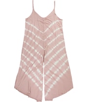P.J. Salvage Womens Tie Dye Romper Jumpsuit, view 4
