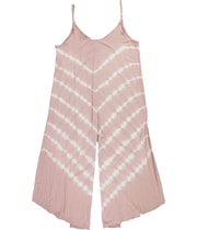 P.J. Salvage Womens Tie Dye Romper Jumpsuit, view 5