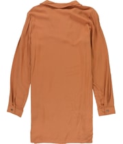 no comment Womens Chest Pocket Shirt Dress, view 2