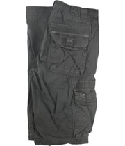 Rogue State Mens Textured Straight Leg Cargo Casual Pants, view 2