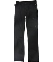Rogue State Mens Textured Straight Leg Cargo Casual Pants in Black