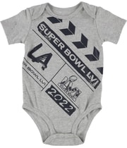 G-III Sports Boys Super Bowl LVI Graphic T-Shirt in Gray