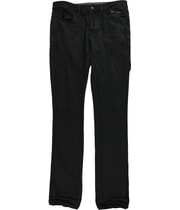 Rogue State Mens Denim Tapered Slim Jeans in Black