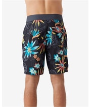 O’Neill Mens Floral Print Swim Bottom Board Shorts, image 4 of 6