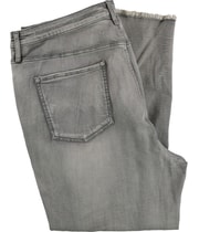 Seven 7 Womens Distressed Tapered Skinny Jeans, view 3
