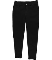 Seven7 Womens Curvy Jeggings in Black