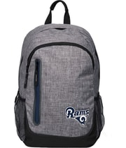Forever Collectibles Mens LA Rams Standard Backpack in Gray
