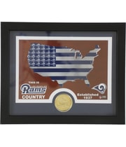 Highland Mint Unisex This Is Rams Country Framed Photo Souvenir in Blue
