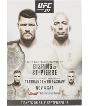 UFC Unisex 215 Johnson vs Borg Official Program, view 4