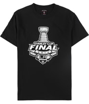 Antigua Mens Stanley Cup Final 2014 LA Kings Graphic T-Shirt in Black