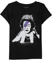 Elevenparis Womens Queen Elizabeth Graphic T-Shirt, view 5