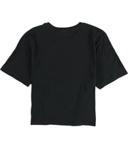 Reef Womens Cropped Script Logo Graphic T-Shirt, view 2