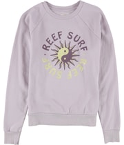 Reef Womens Surf Sweatshirt in Purple