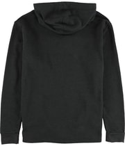 Next Level Mens The Rugby Weekend Hoodie Sweatshirt in Charcoal, image 2 of 2