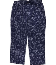 Seeing Stars Womens 2 Pc Star Print Pajama Set in Navy, image 4 of 5