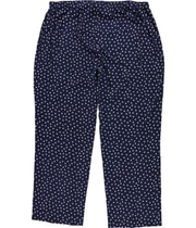 Seeing Stars Womens 2 Pc Star Print Pajama Set in Navy, image 5 of 5