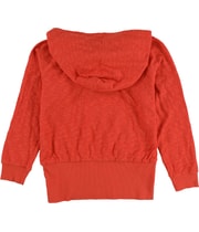dirty violet Womens Cropped Hoodie Sweatshirt, view 2