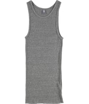 BDG Womens Heathered Ribbed Tank Top in Heather Gray