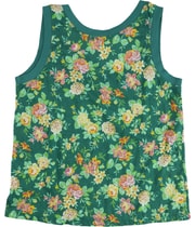 TRULY MADLY DEEPLY Womens Flowers Tank Top, view 2