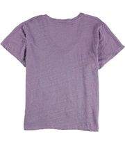 Project Social T Womens Boxy Heathered V-Neck Basic T-Shirt, view 2