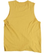b New York Womens Triangle B Basic T-Shirt in Yellow, image 2 of 2