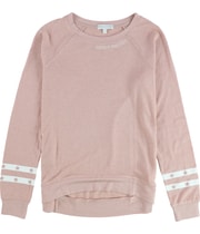 P.J. Salvage Womens Shine Bright Pajama Sweater in Pink