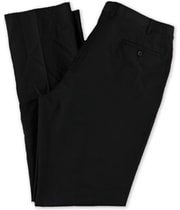 Marc New York Mens Solid Flat Front Straight Leg Dress Pant Slacks in Black, image 2 of 2