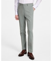 Tommy Hilfiger Mens Modern-Linen Fit Straight Leg Slim Dress Pants, view 3