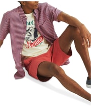 Nautica Mens Yacht Club Logo Graphic T-Shirt, image 4 of 4
