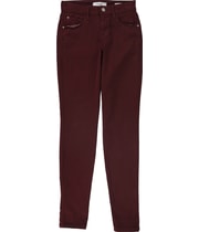 GUESS Womens Sexy Curve Straight Leg Curvy Jeans in Red