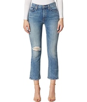 Hudson Womens Holly Bootcut Regular Cropped Jeans