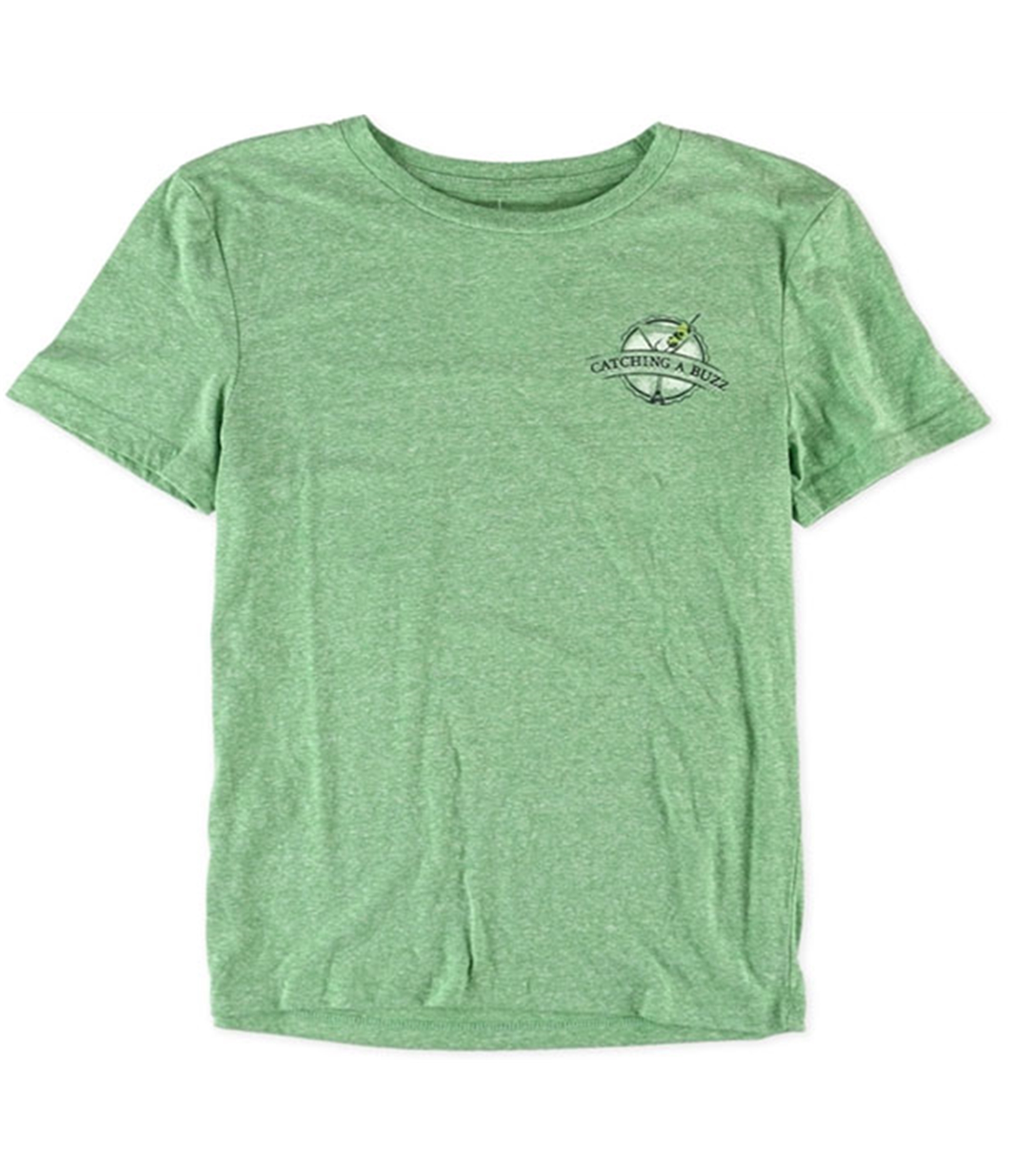 Гибридная мужская футболка с графическим принтом Catching A Buzz 4390₽