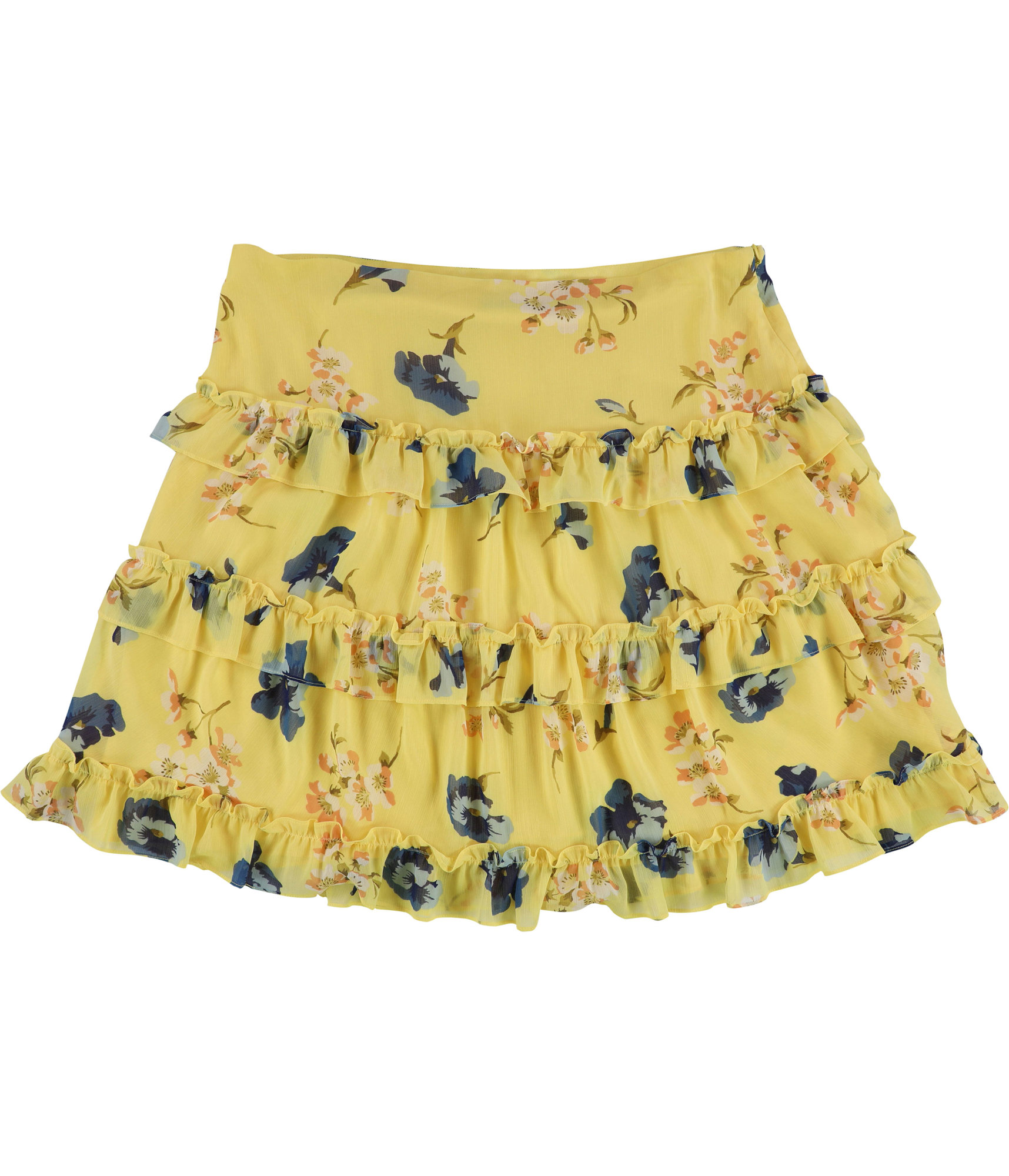 Ralph Lauren Womens Ruffled Mini Skirt - Afbeelding 2 van 8