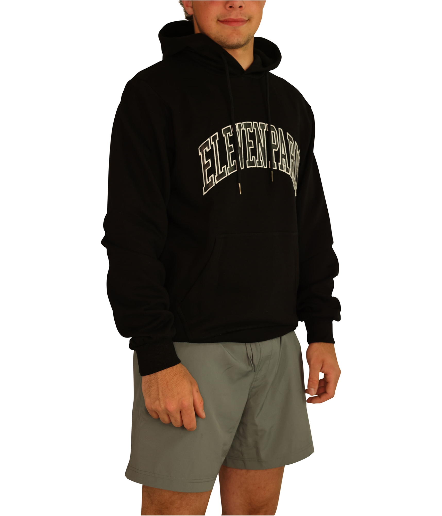 Elevenparis Mens Logo Hoodie Sweatshirt 14690₽