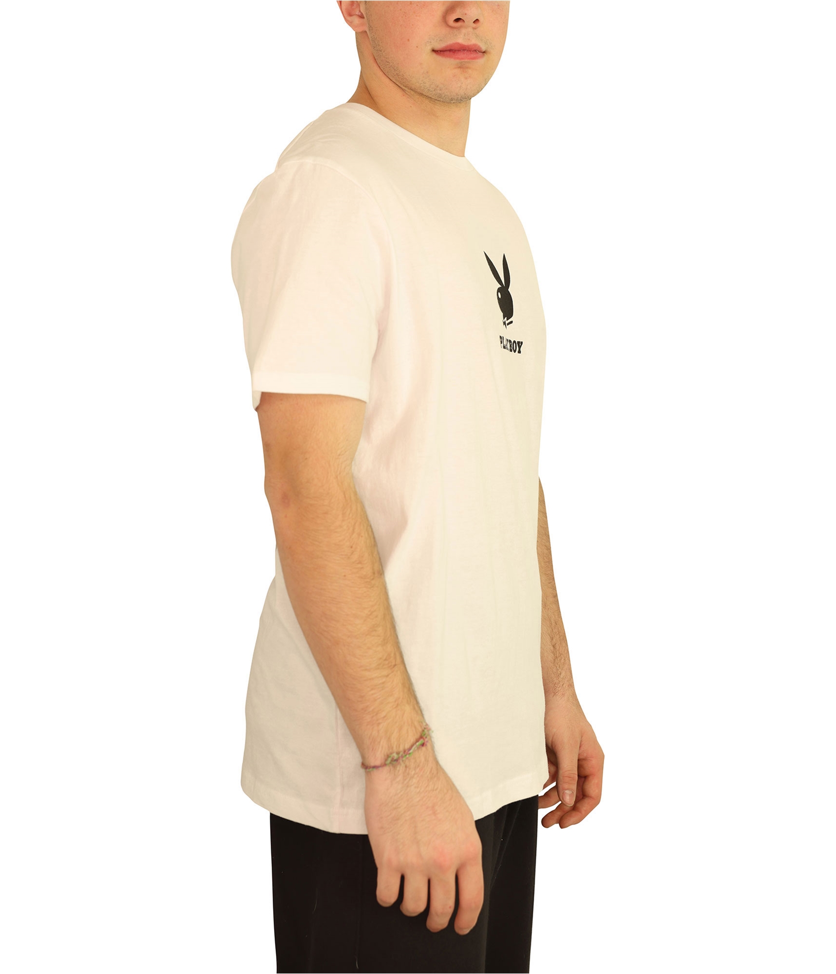 Elevenparis Mens Lapin Playboy Graphic T-Shirt