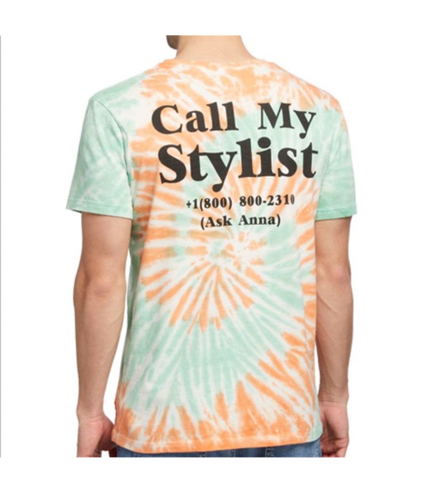 Футболка с графическим принтом Elevenparis Mens Call My Stylist 6190₽