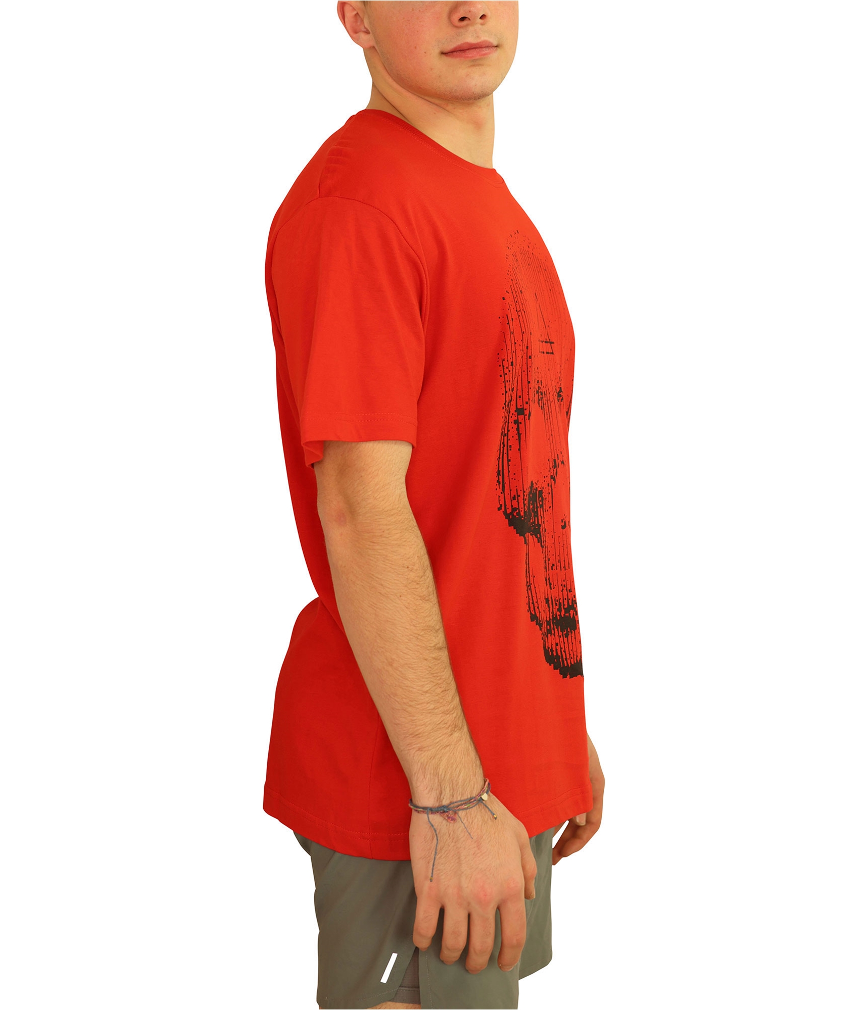 Мужская футболка с изображением черепа Elevenparis