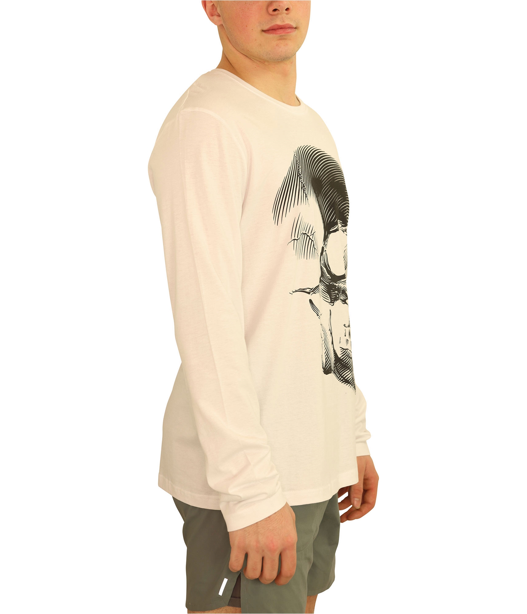 Elevenparis Mens Skull Graphic T-Shirt