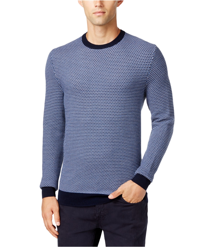 Club Room Mens Geo Jacquard Pullover Sweater - Picture 2 of 2
