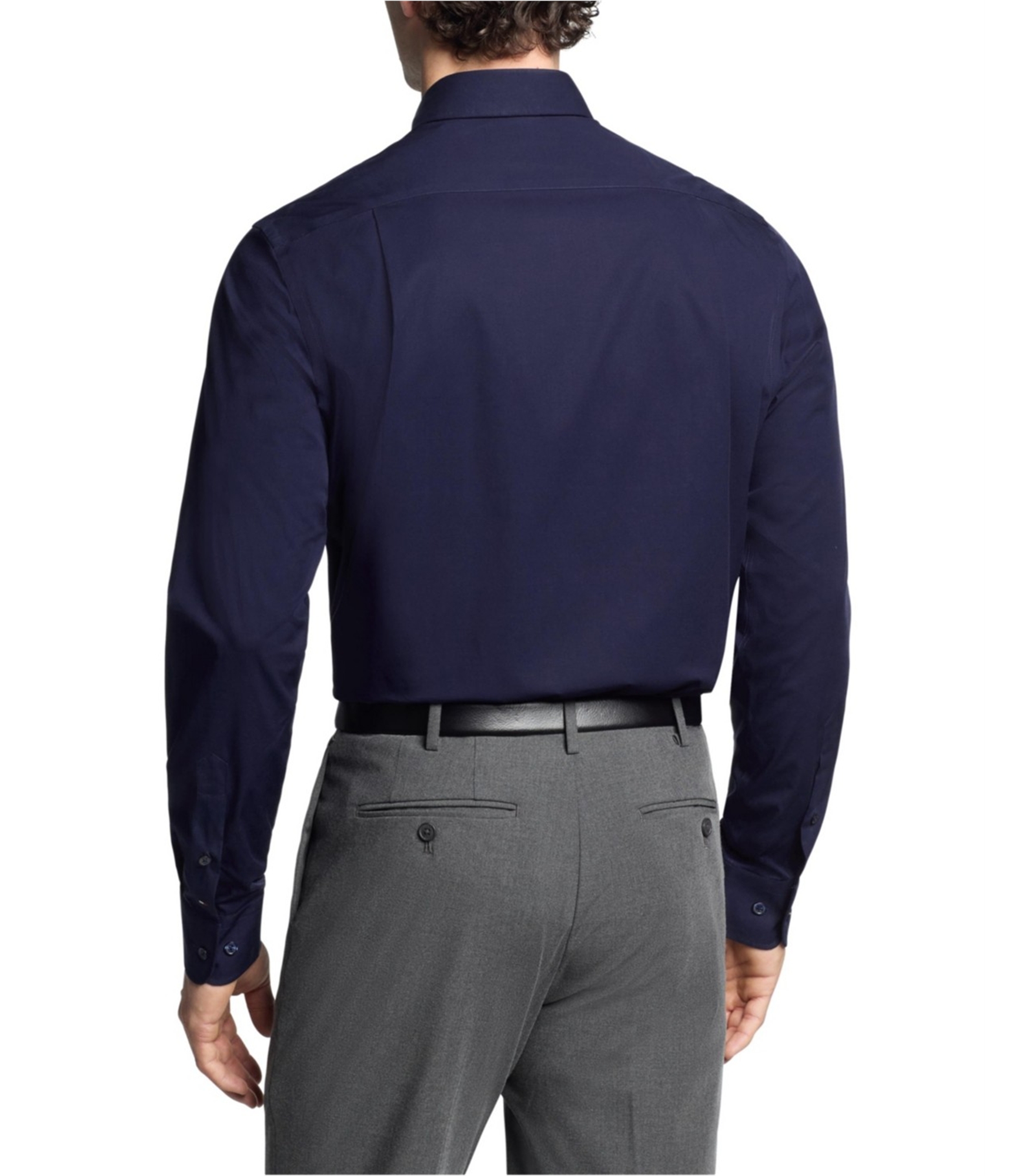 Tommy Hilfiger Mens The Flex Stretch Button Down Dress Shirt