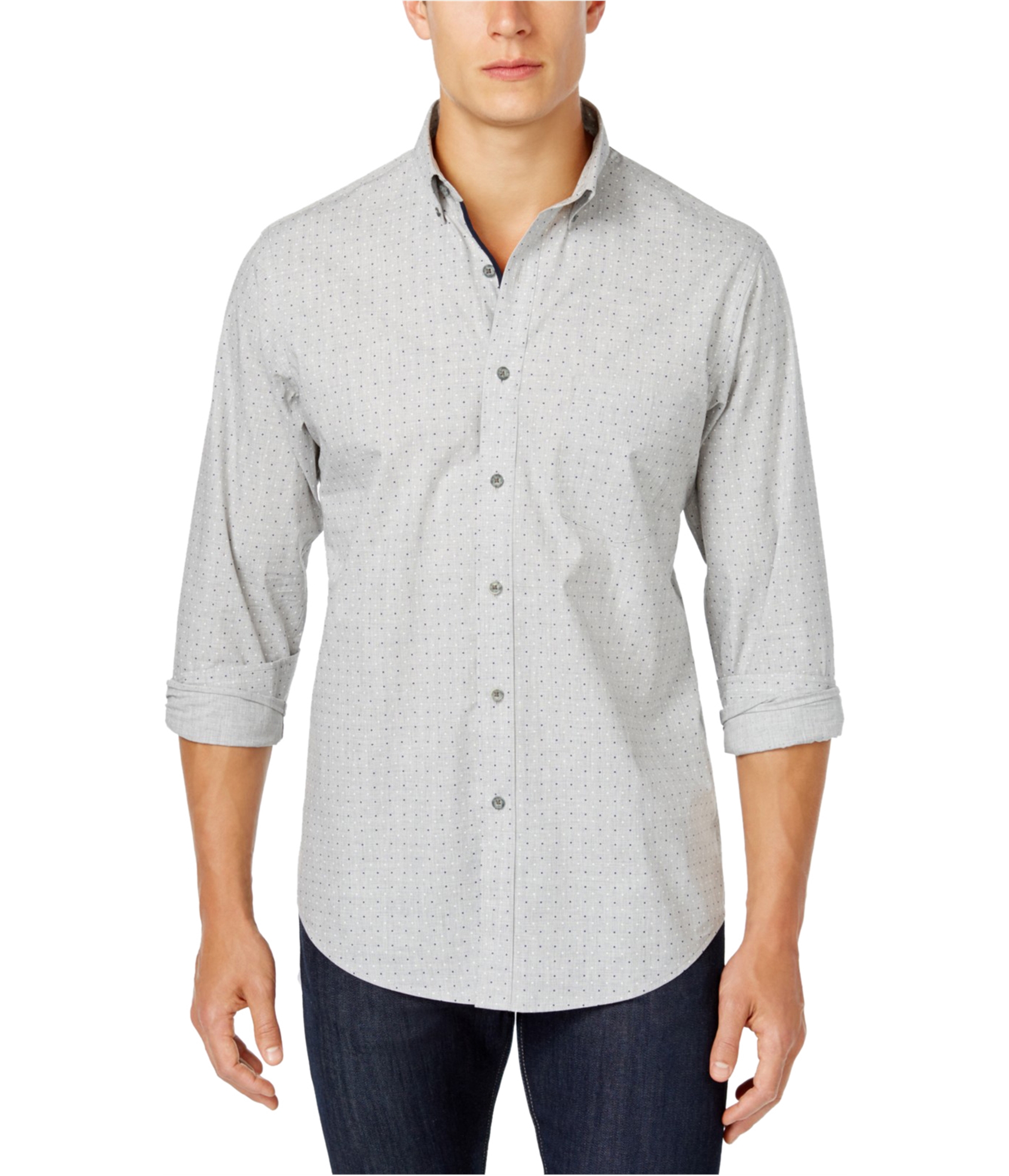 club room dress shirt Club Room Men's Regular-Fit Dress Shirt, Created for Macy's